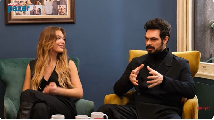 Халил Ибрахим Джейхан похвали партньорката си Мелиса Дьонгел в сериала Мръсна кошница